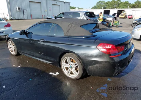 2015 BMW 650I xDrive from USA, damaged, VIN WBAYP1C52FD216944